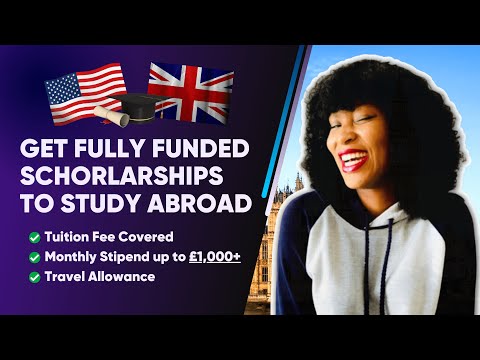 How To Get Fully Funded Scholarships ABROAD | STUDY IN THE UK | Edtech Simplified