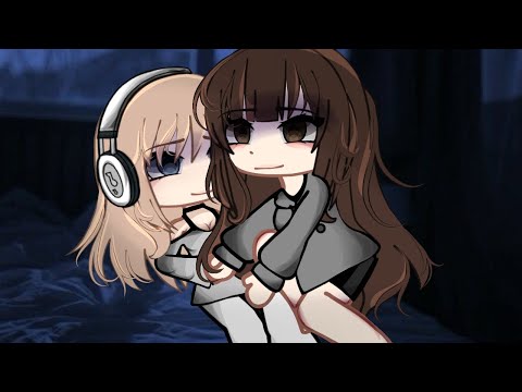 the sleepover.. 💤 😳 . OG .   #gacha #gachalife #sleepover #love #trending 