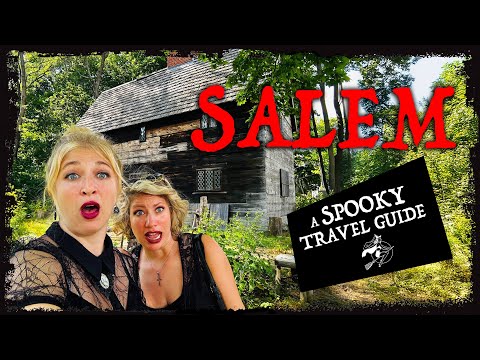 A Spooky Guide to Visiting SALEM / featuring the Hawthorne Hotel #hauntedhistory #salem  #witches