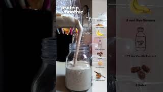tasty protein smoothie #musttry #quicksmoothie