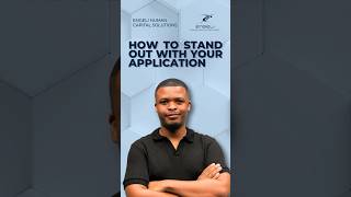 How to stand out with your application