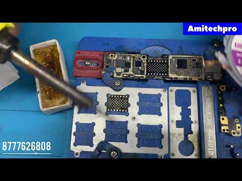 Apple iPhone 6s NAND reballing. NAND repair. Hardisk repair. #appleiphone #NAND