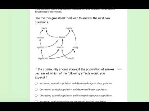 Ecological Equilibrium HW Review