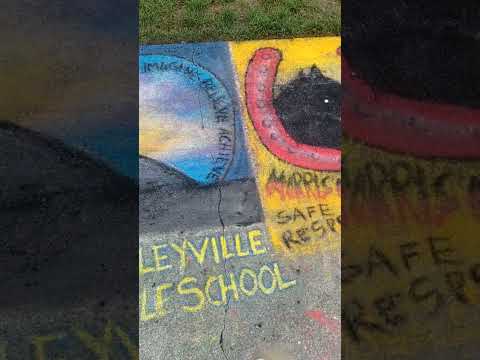 Arcata Murals Local Businesses Chalk Art #arcata #chalkart #eureka #bluey #humboldtcounty