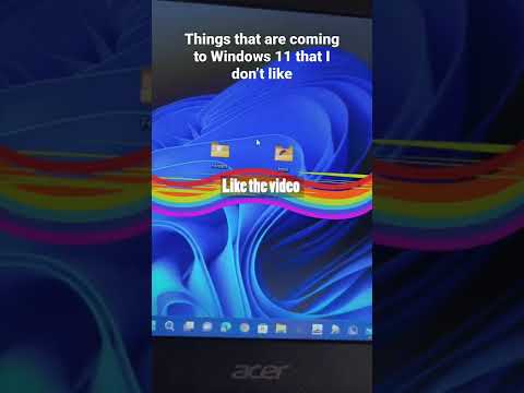 Things that are coming in the next Windows 11 update that I dislike | #shorts #windows11