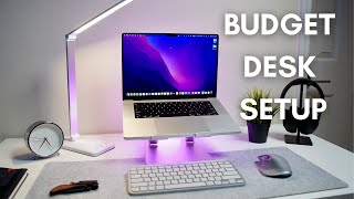 Minimal Desk Tour Ikea Desk | Elegant Setup