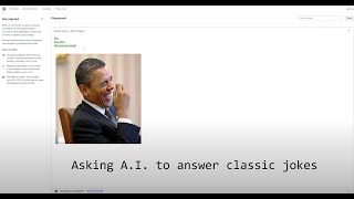 Asking A.I. to answer classic jokes, #gpt3 #jokes