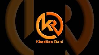 KR Monogram logo Design Tutorial CorelDraw Technique #shorts #shortvideo #youtubeshorts #short