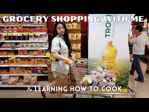 Grocery shopping with me | Learning how to cook + Growing up phase