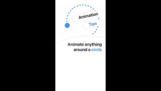 How to animate anything in a circle #AnimationBasics