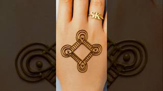 “Front Hand Mehndi Design | Simple + Beautiful 🌸”“Mehndi Design That Looks Wow 😍 | Viral Short”