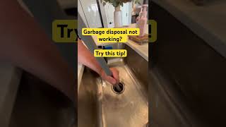 Don’t Have an Allen Wrench? Try this instead. #garbage#garbagedisposal#kitchensink