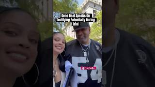 Gene Deal Speaks Outside Courthouse of Diddy Trial #diddy #cassie #diddytrial #genedeal