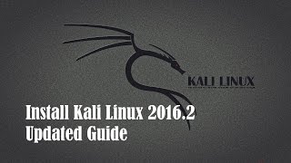 Install Kali Linux 2016.2 in VMware Workstation | Hacking for beginners pt 1