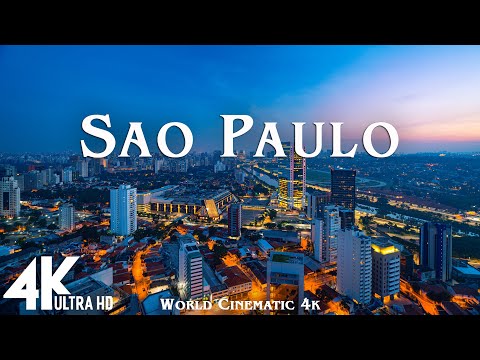 SAO PAULO 4K ULTRA HD [60FPS] • Best Views of This Dynamic City & Epic Cinematic Music