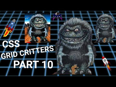 CSS Grid Shorthands - Playing Grid Critters - Last Challenge!