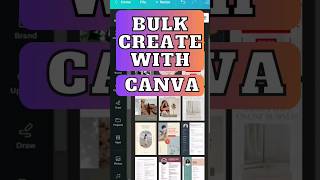 Bulk Create With Canva and ChatGPT #shorts #canva #canvahacks