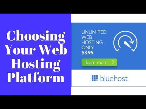 Choosing Your Web Hosting for the