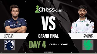 ESPORTS WORLD CUP FINAL 2025: Magnus vs. Alireza For The Crown Of EWC!! Hikaru vs. Arjun For Third!