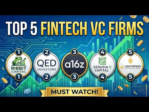 Best Venture Capital Firms for Fintech Startups 2026 | Top 5 List