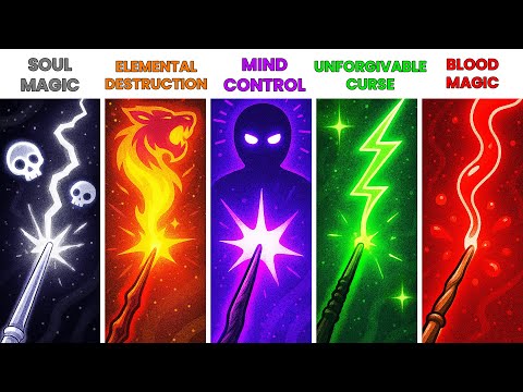 Every Type of DARK Spell in Harry Potter EXPLAINED In Detail