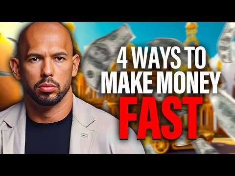 4 WAYS TO MAKE MONEY QUICK   ANDREW TATE   MONEY Talk