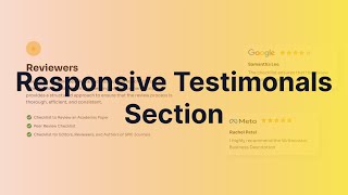 Responsive Testimonials Section #devchallenges #tsbsankara