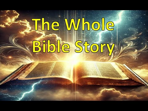 The Whole Bible Story Audio Book |  Voice Only | Black Screen