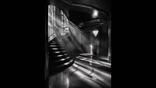 Art Deco AI Art Shadow Play in Monochrome Elegance #aifuture #architecture #interiordesign