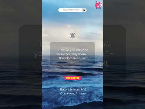 Believe you can and you're halfway there #shorts #short #shortvideo #tiktok