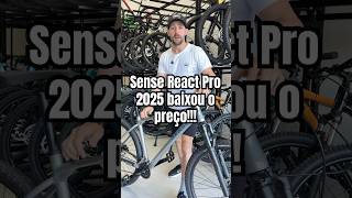 Sense React Pro 2025 has dropped in price! Call on WhatsApp (47) 99130-2393 and enjoy! #bike #mtb