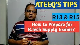 How to Prepare for B.Tech Supply Exams ?