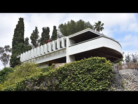 Zahn House by John Lautner. Complete overview and walkthrough