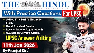 The Hindu Analysis | 11th January 2026 | The Hindu News Paper Today With Practice Questions