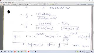 Modeling and Simulation 05 Transient response