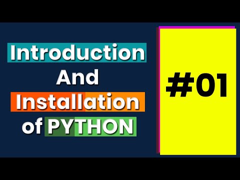 Introduction and installation of Python | Pycharm | Anaconda - In Hindi #01