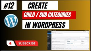 How to Create Subcategories and Child Categories in WordPress | WordPress Tutorial in Urdu