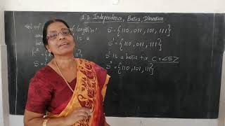 2.3 Dimension of a Code and its dual code