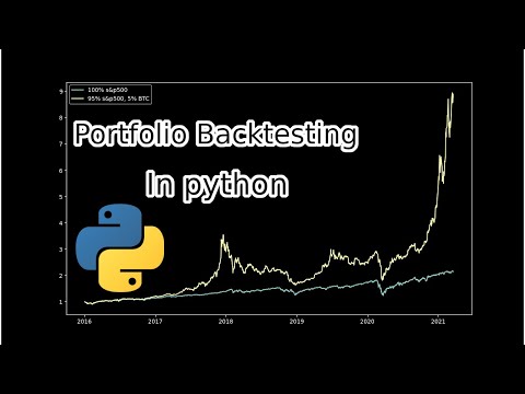 Portfolio allocation backtesting in Python from scratch