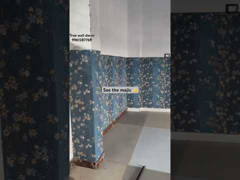 #interiordesign #wallpaper #homedecor #wallpaperdecor #customisedwallpaper #design #halfwall