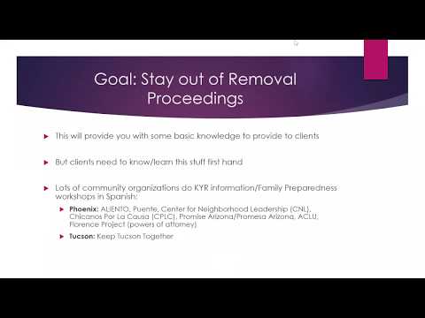 Lay Legal Webinar: Know Your Rights for Service Providers: Supporting Immigrants