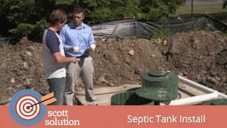 Scott Solution - Installing a Septic Tank with Waterloo Biofilter