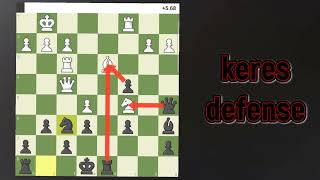 keres defense#chessdefense #chess #defence #chesstips #MindSports #ChessAnalysis #chessboard #viral