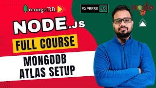 NodeJS Tutorial in Hindi #70 - MongoDB Atlas Introduction