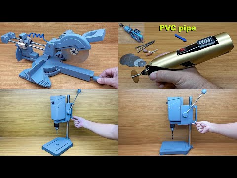 3 homemade ideas from PVC plastic