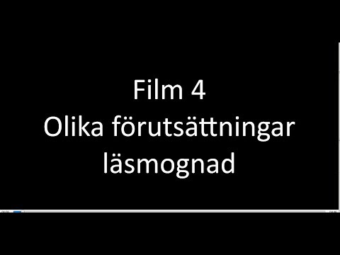 Trädet Web Film 4 - Vad innebär det att vara läsmogen?