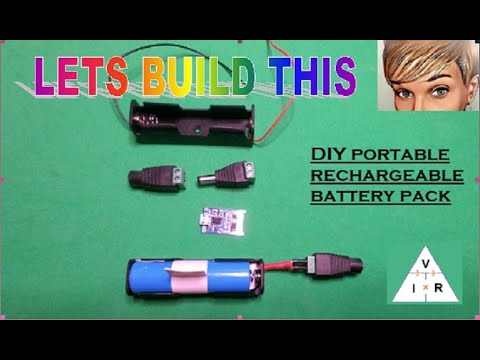 DIY RECHARGEABLE POWER BANK