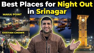 Best Night Out Places in Srinagar | Top 5 Spots for Food & Views in Srinagar #kashmirtrip #srinagar 