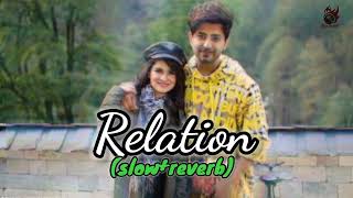Relation Long Distance relationship (lofi) Song slowed+reverb Relation - Nikk Ft Mahira Sharma
