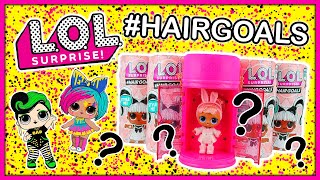 Opening 5 Lol Surprise #Hairgoals Dolls! | NO DOUBLES | I Got an ULTRA RARE! | Makeover Series